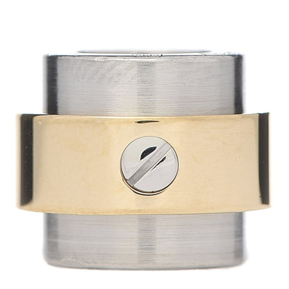 Cartier 18K Yellow Gold Stainless Steel Santos Barrel Pendant 1 of 4