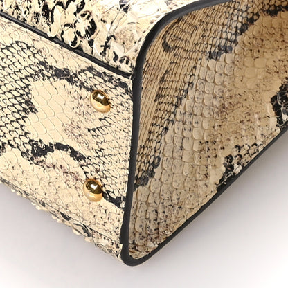 Gucci Snakeskin Small Diana Tote Bag Natural 10 of 13
