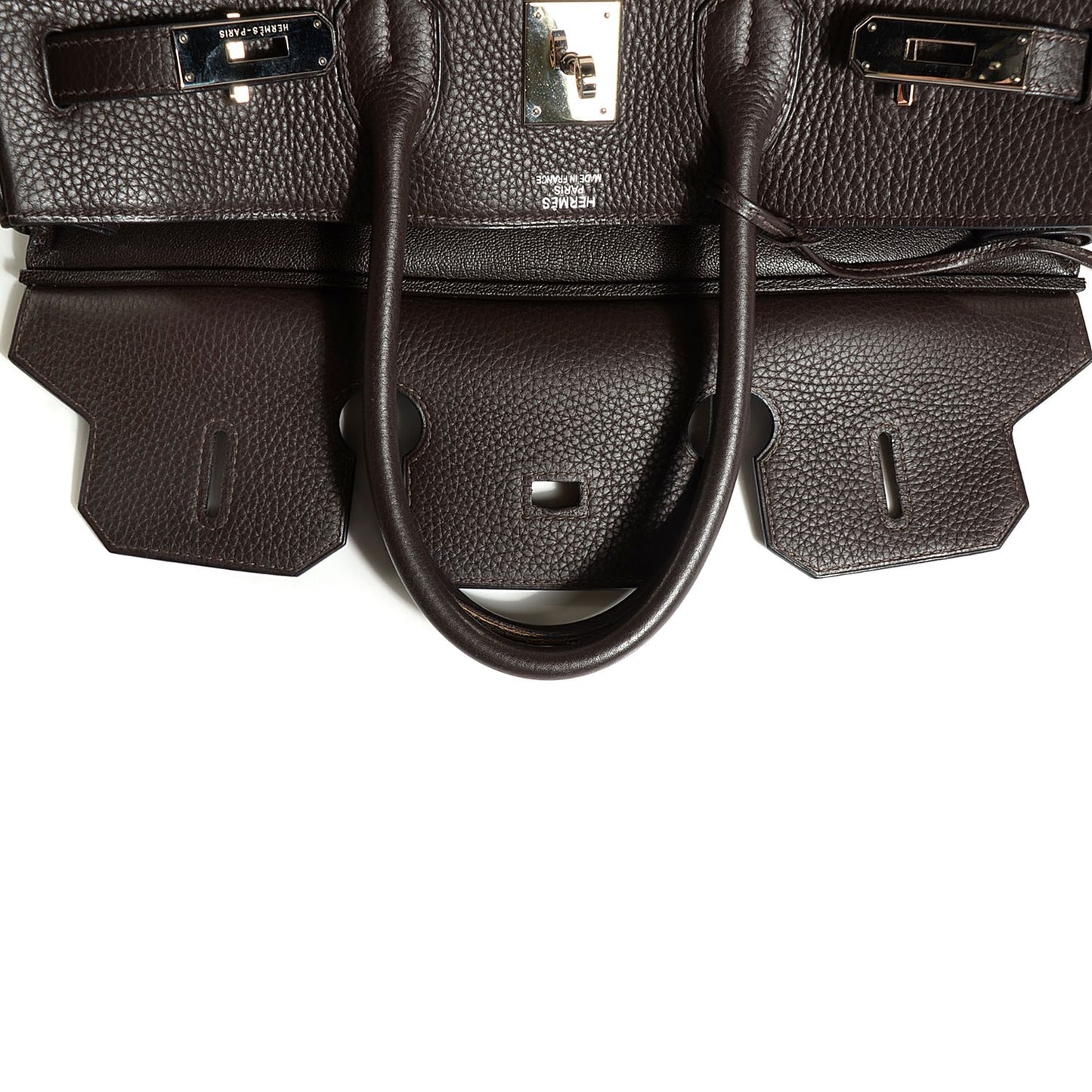 Toile Togo Birkin 35 Chocolate