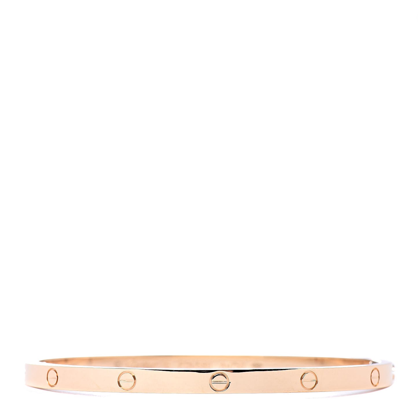 18K Yellow Gold Small LOVE Bracelet 16