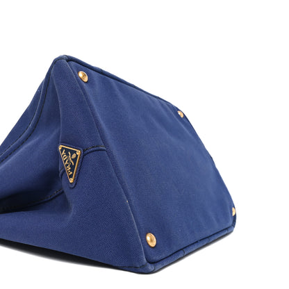Prada Canapa Logo Tote Bluette 7 of 8