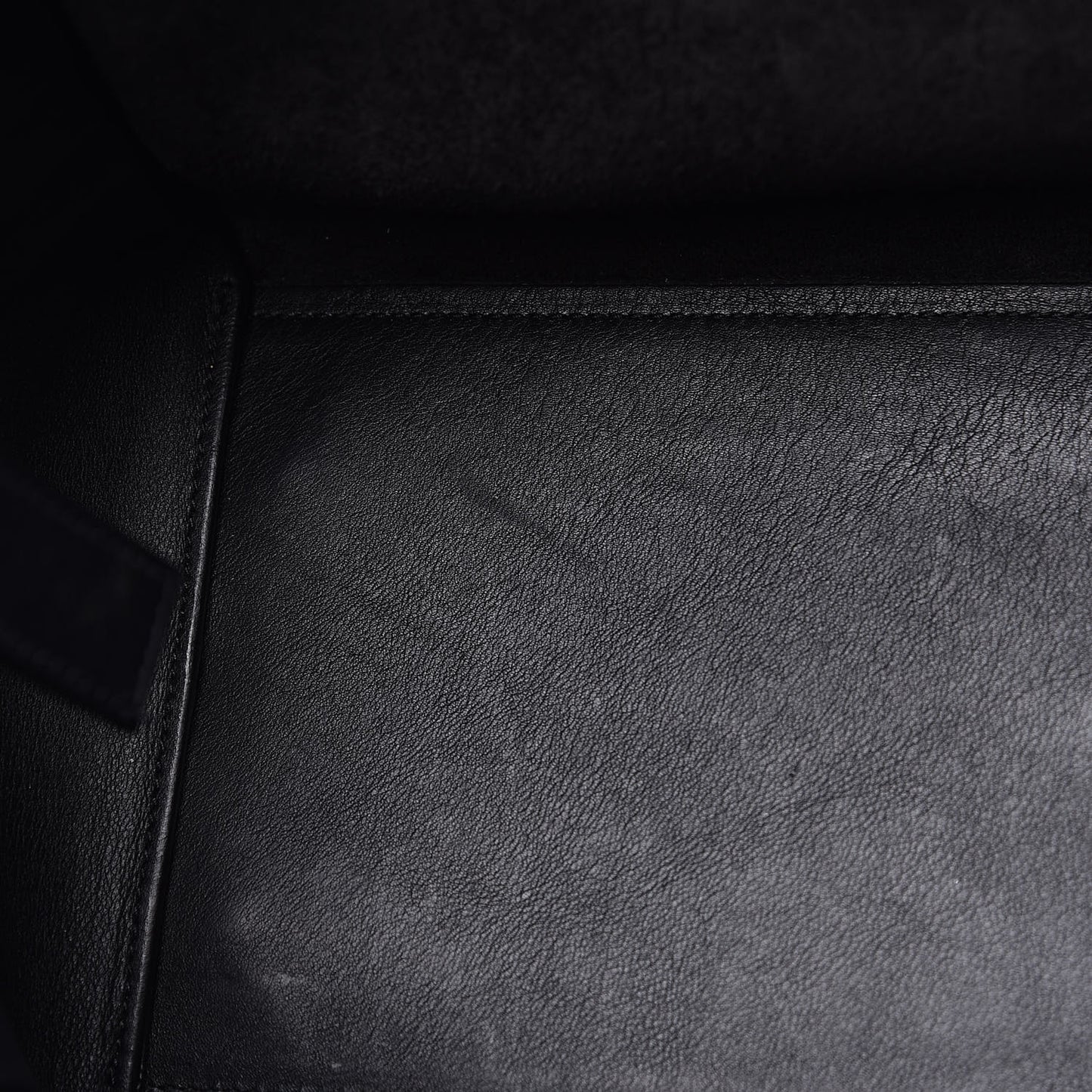 Smooth Calfskin Crocodile Embossed Small Monogram Downtown Cabas Black