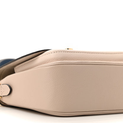 Louis Vuitton Grained Calfskin Lockme Tender Greige 8 of 10