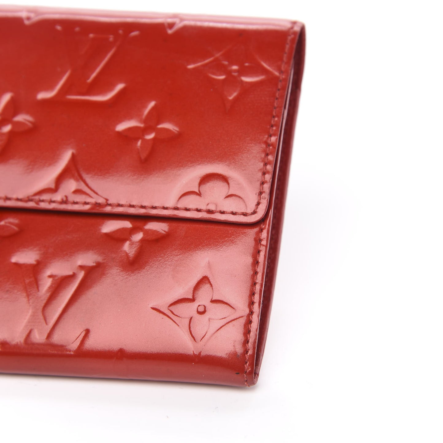 Vernis Sarah Wallet Rouge