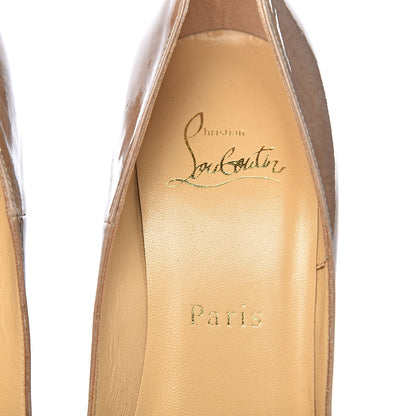 Christian Louboutin Patent So Kate 120 Pumps 38 Gry 5 of 9