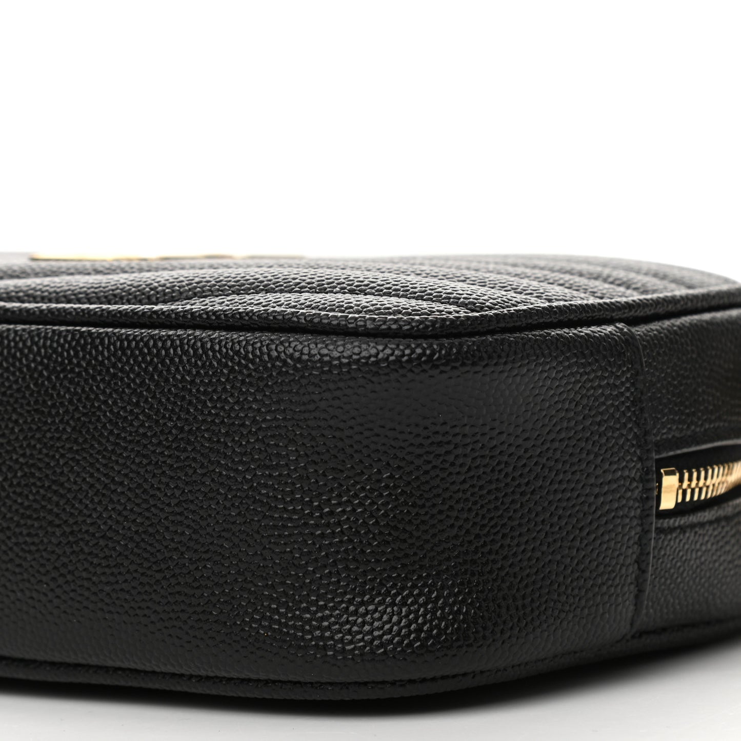 Grain De Poudre Matelasse Monogram Mini Lou Camera Bag Black
