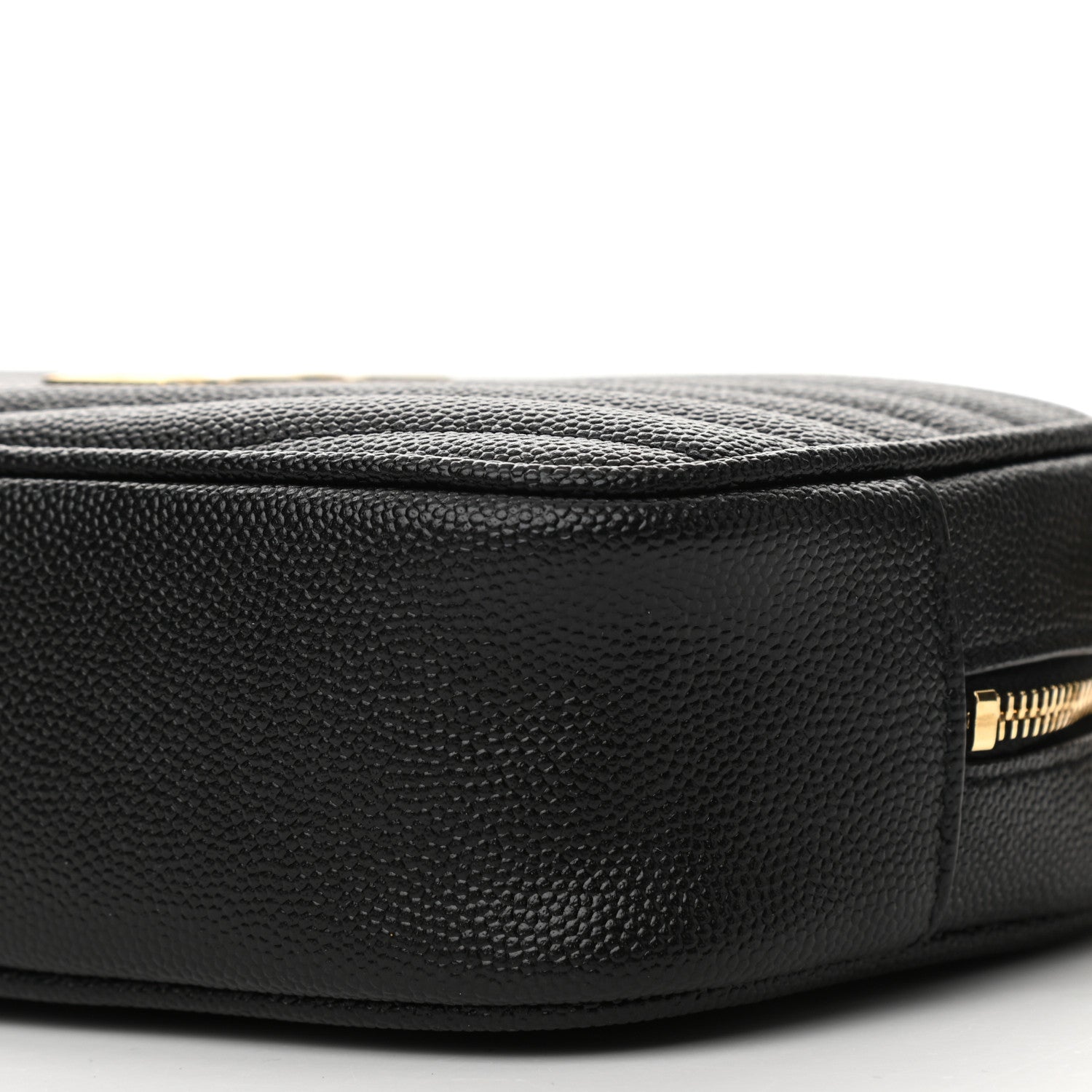 Saint Laurent Grain De Poudre Matelasse Monogram Mini Lou Camera Bag Black 10 of 11