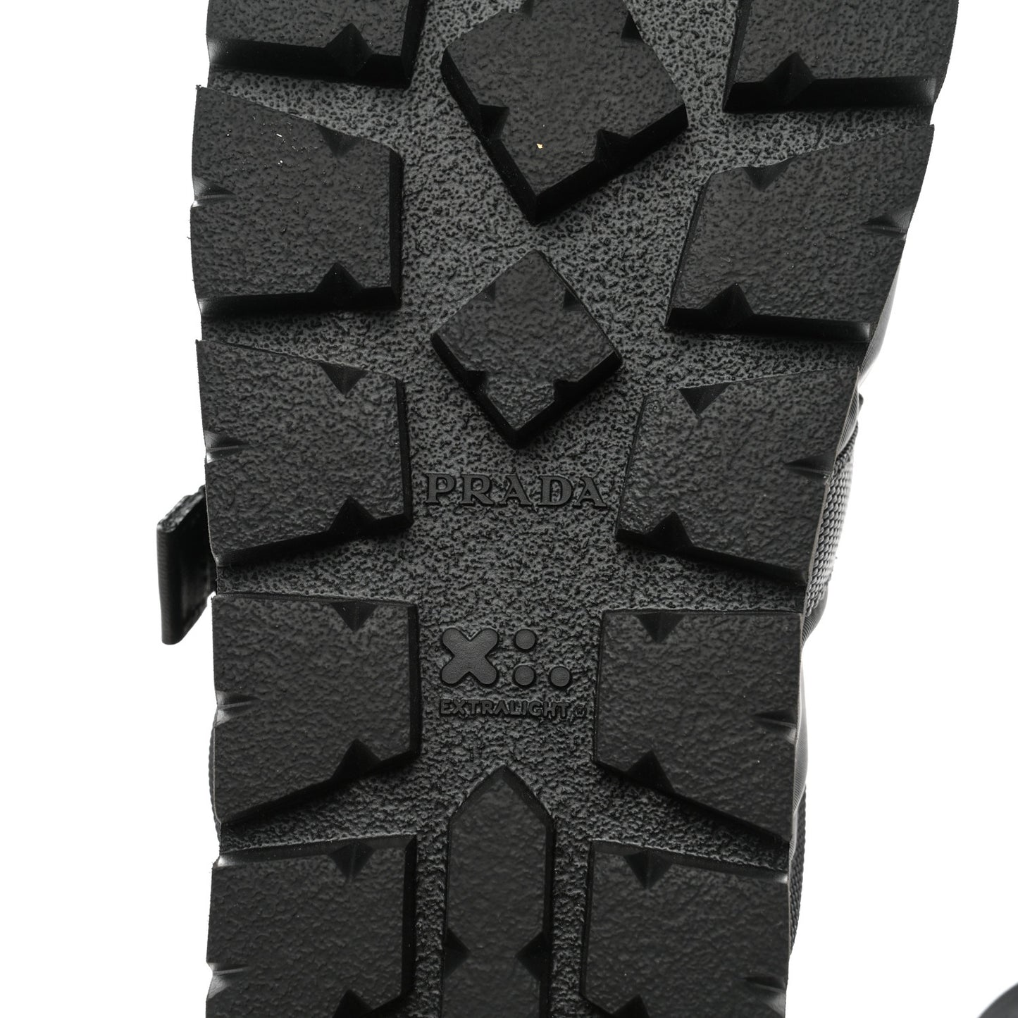 Nylon Logo Slide Sandals 8 Black