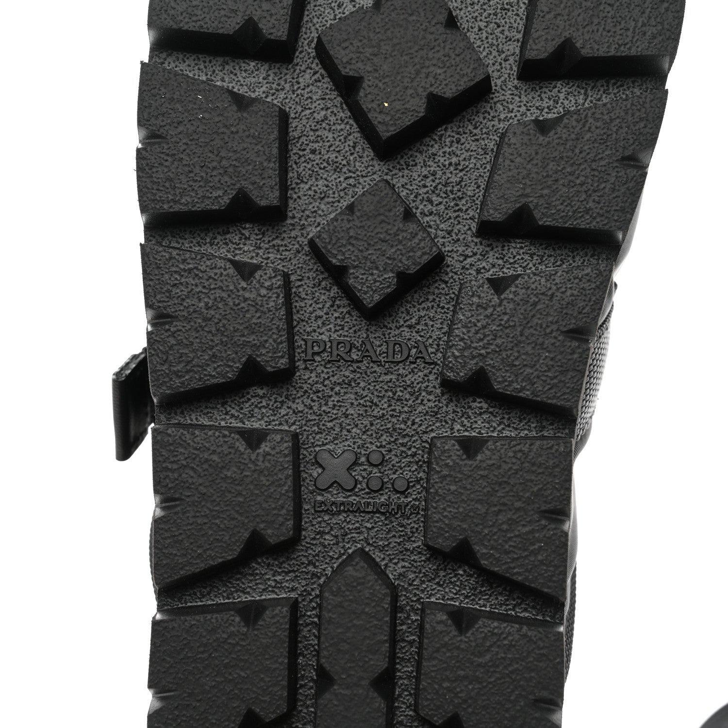 Prada Nylon Logo Slide Sandals 8 Black 9 of 10