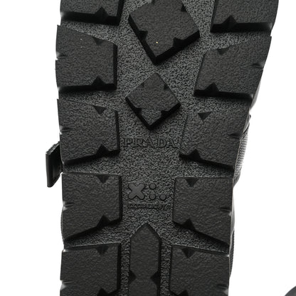 Prada Nylon Logo Slide Sandals 8 Black 9 of 10