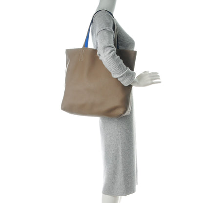 Hermes Taurillon Clemence Double Sens 36 Bleu Hydra Etoupe 2 of 8