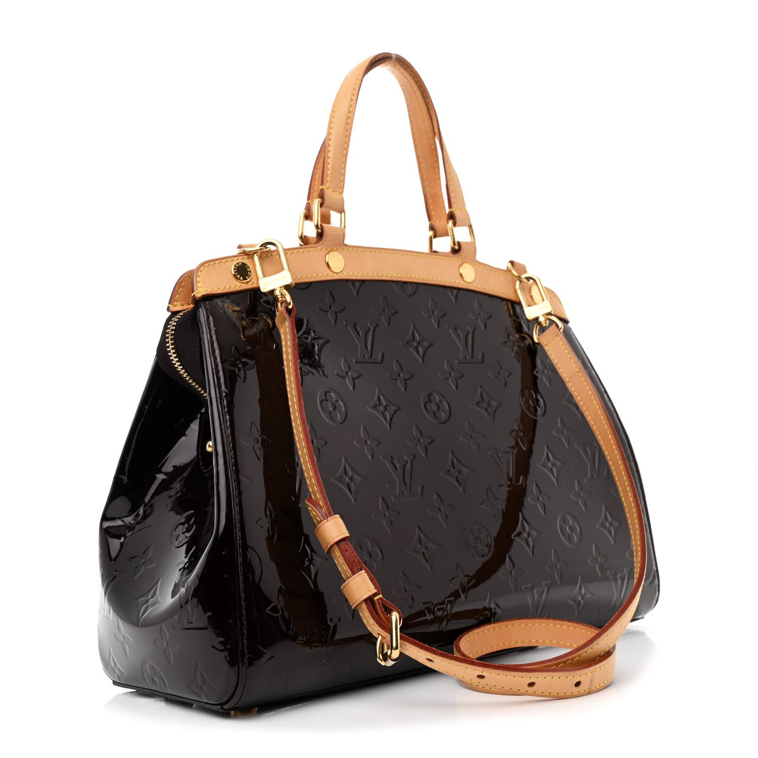 Louis Vuitton Vernis Brea MM Amarante 3 of 13