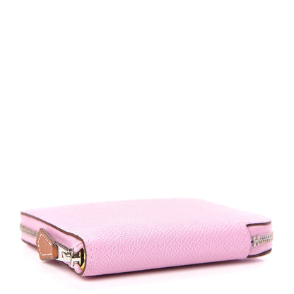 Hermes Epsom Silk'in Compact Wallet Mauve Sylvestre 4 of 8