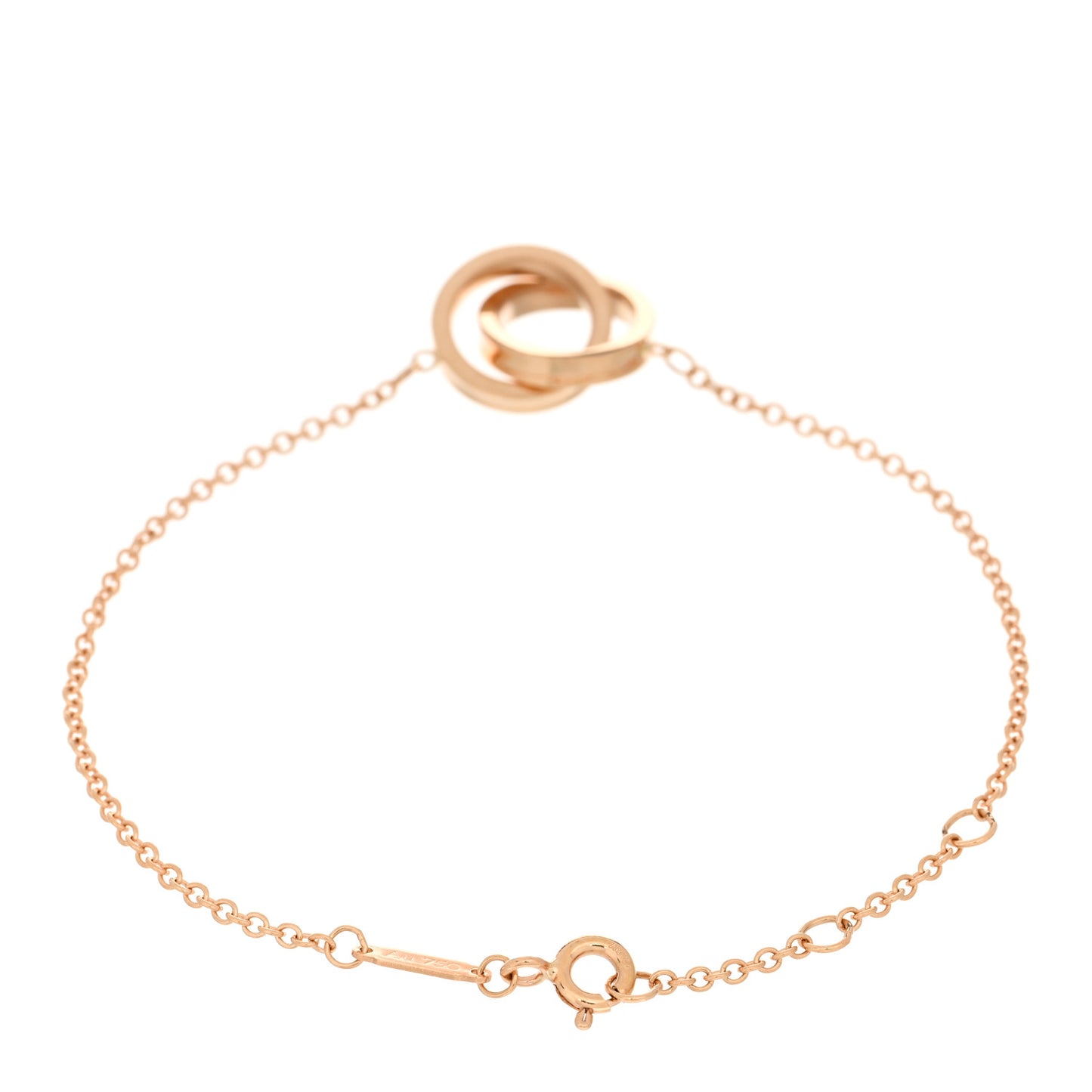 18K Rose Gold 1837 Interlocking Circles Bracelet