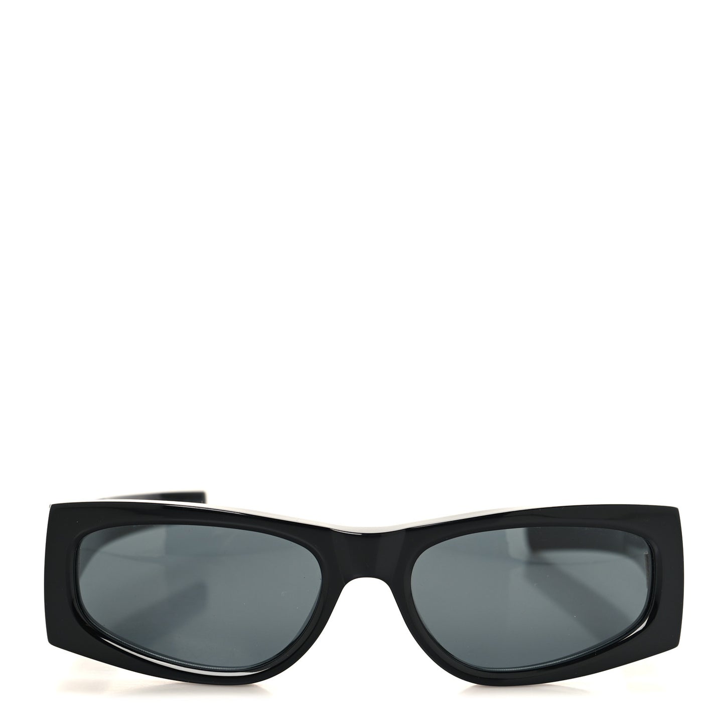 Acetate Rectangle SL M140/F Sunglasses Black