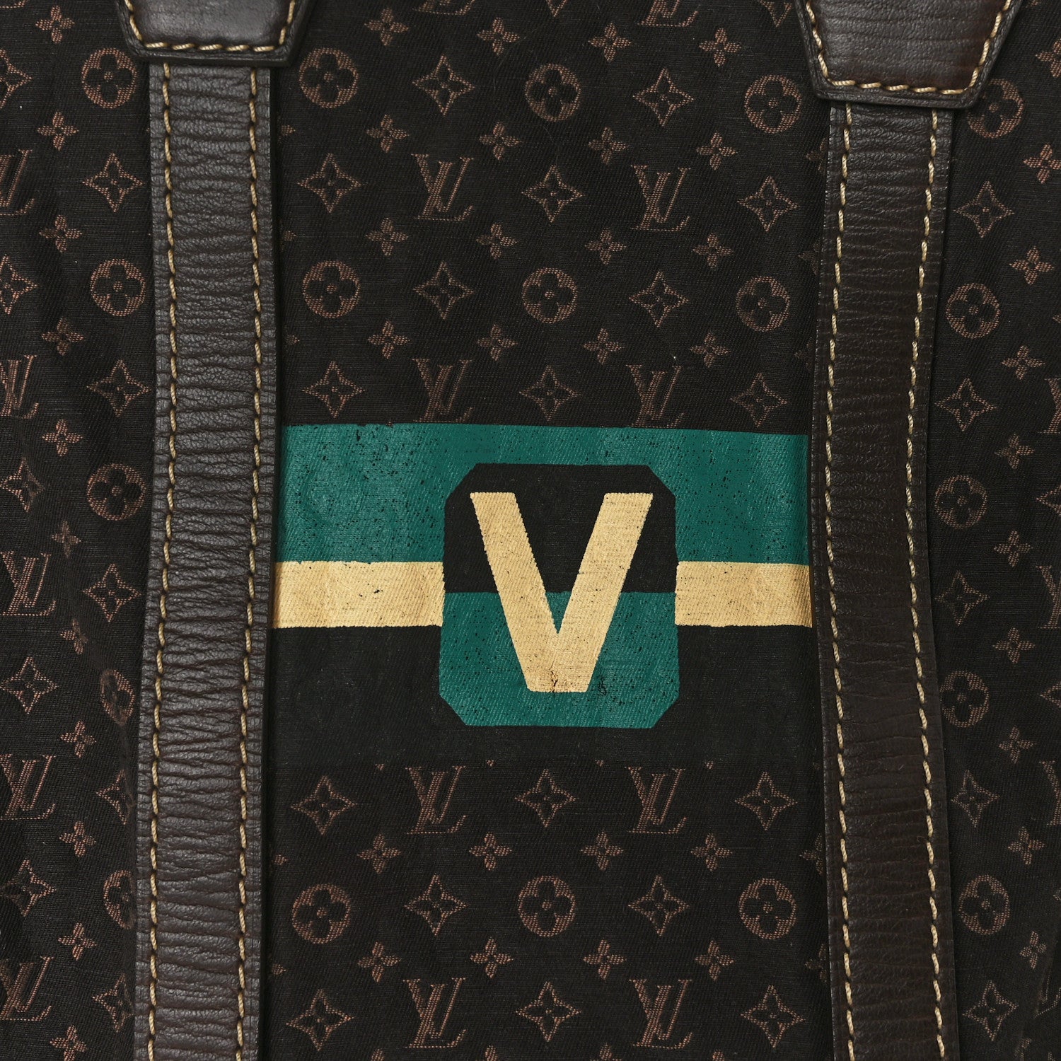 Louis Vuitton Mini Lin Initiales Keepall Ebene 12 of 12