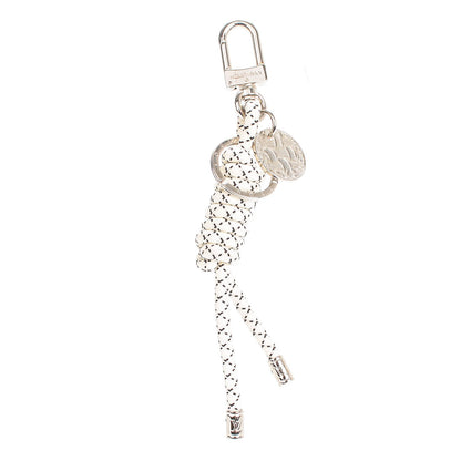 Louis Vuitton Palladium Christopher Nemeth Rope Bag Charm Key Ring 1 of 6