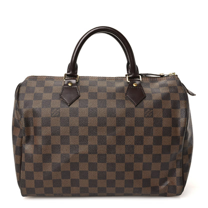 Louis Vuitton Damier Ebene Speedy 30 1 of 10