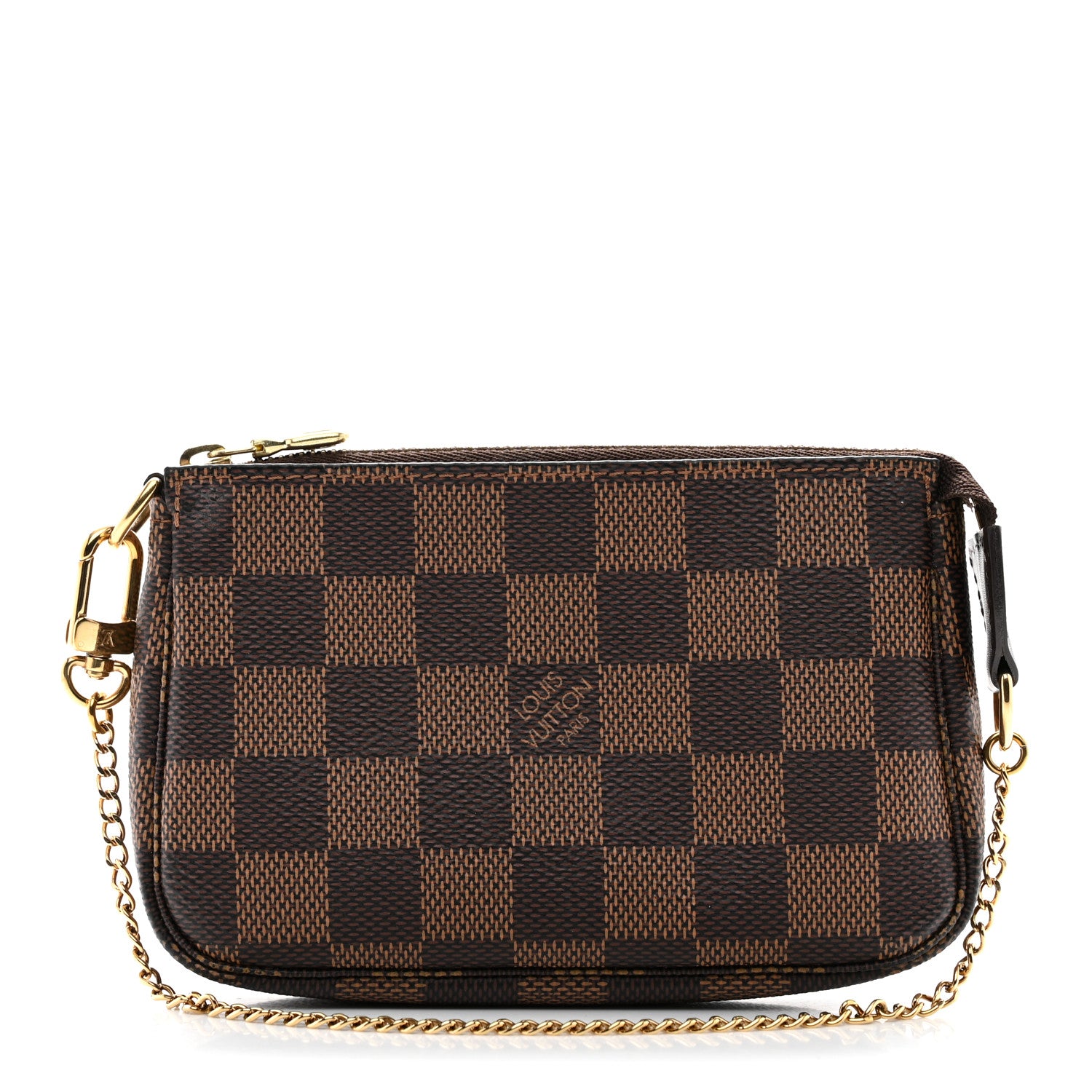 Louis Vuitton Damier Ebene Mini Pochette Accessories 1 of 7