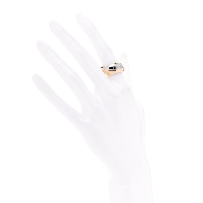 Cartier 18K Pink Yellow White Gold Trinity Spinner Band Ring 49 4.75 2 of 5