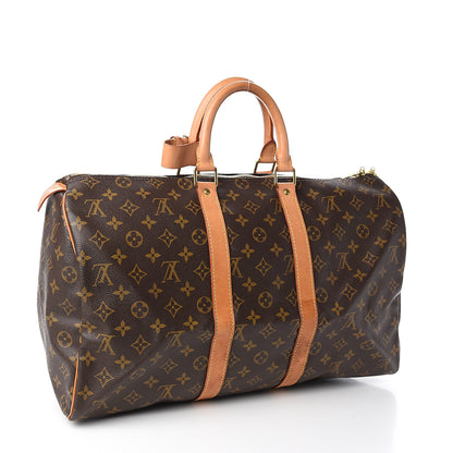 Louis Vuitton Monogram Keepall 45 2 of 12