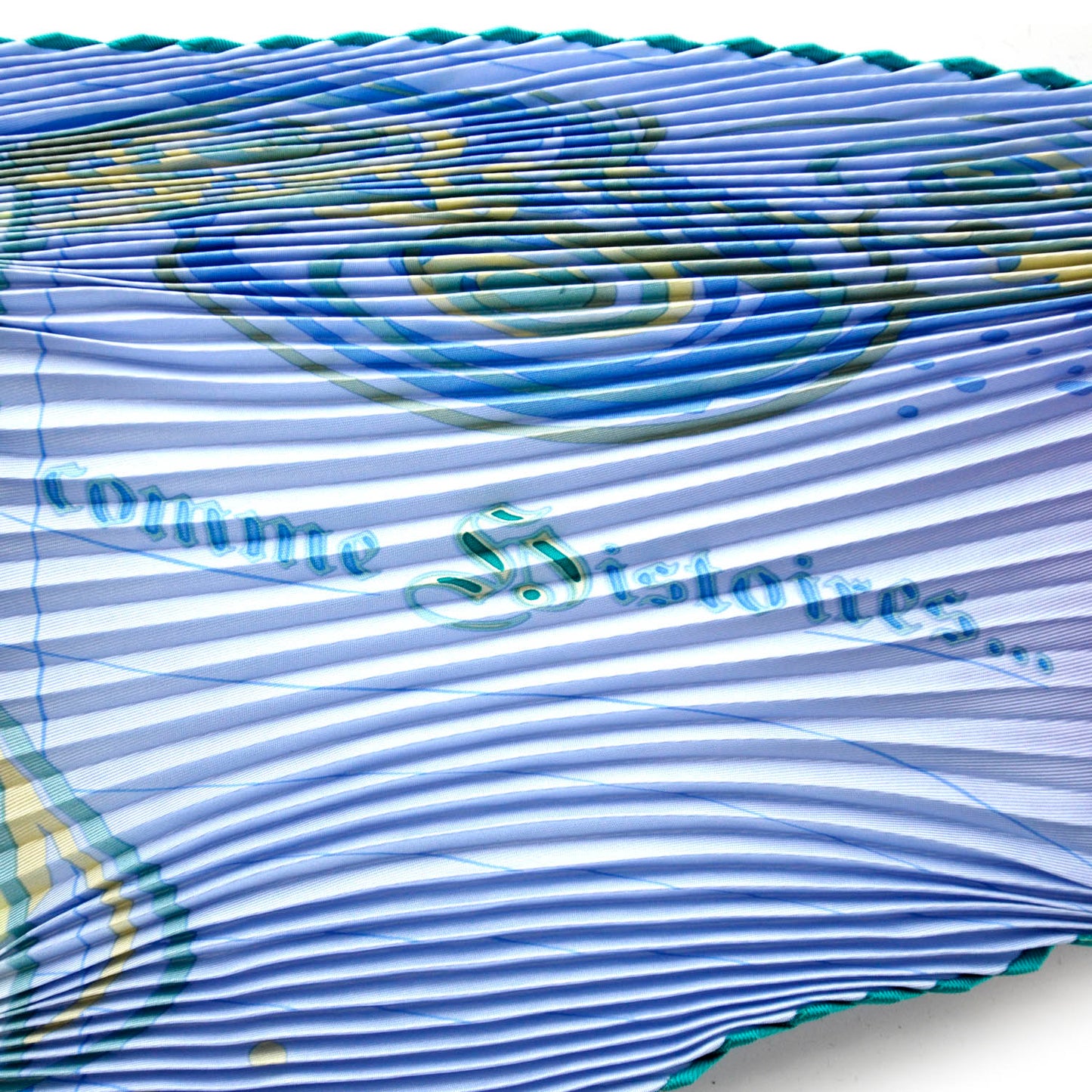 Silk Plisse Comme Histoires Scarf 90