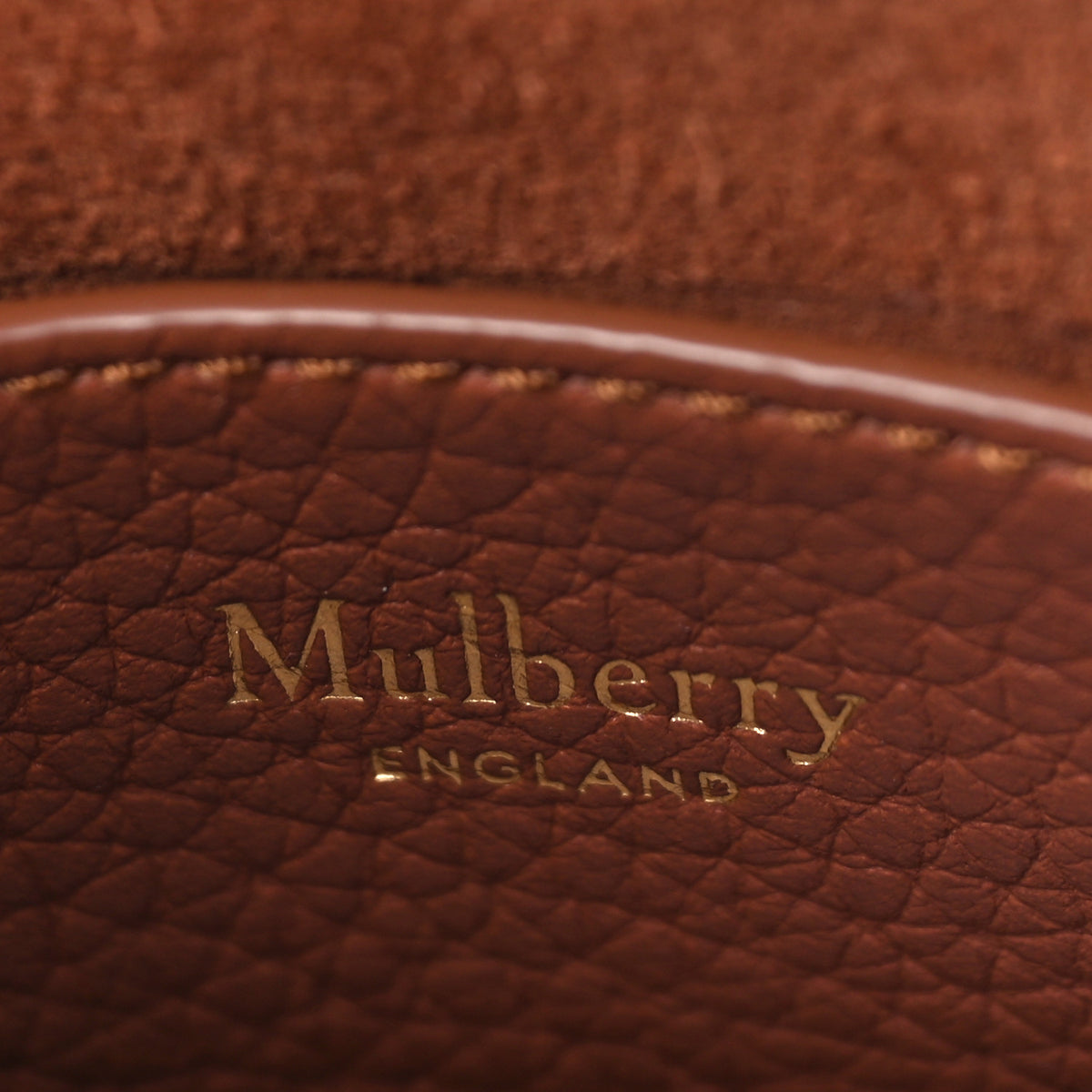 Mulberry Heavy Grain Mini Alexa Chestnut 6 of 8