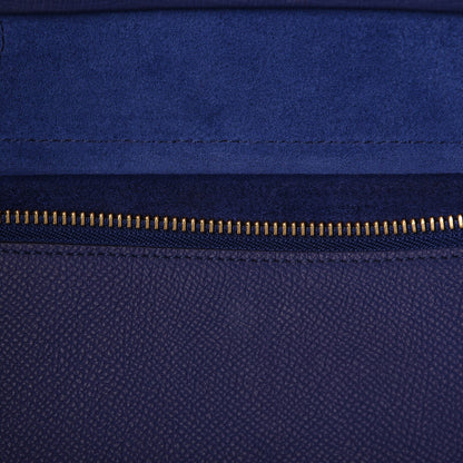 Celine Grained Calfskin Mini Belt Bag Indigo 13 of 19