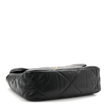 Chanel Goatskin Quilted Medium Chanel 19 Flap Black 4 of 11