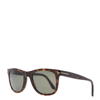 Tom Ford Polarized Leo Square Sunglasses TF336 Havana 1 of 8