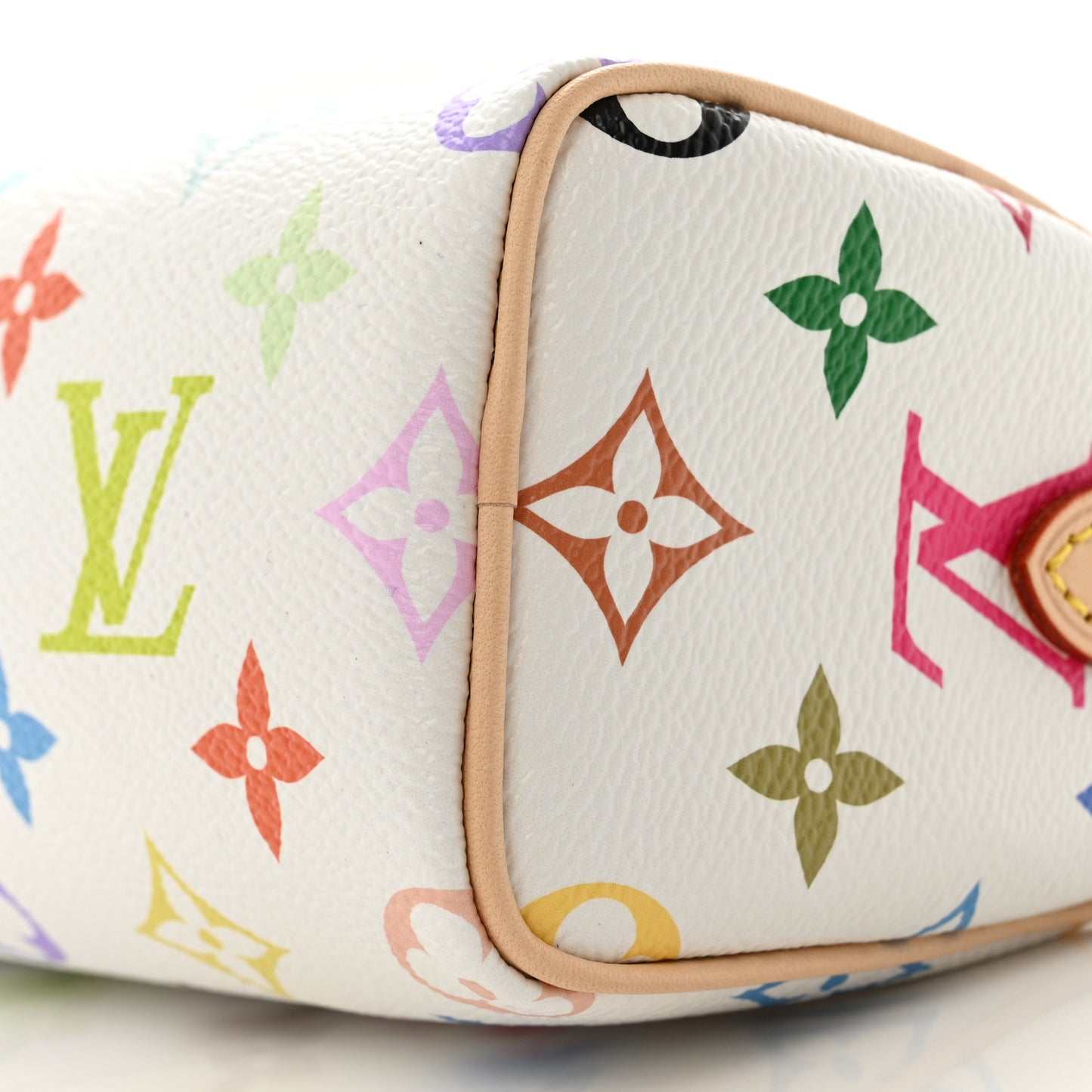 LV X TM Monogram Multicolor Nano Speedy White