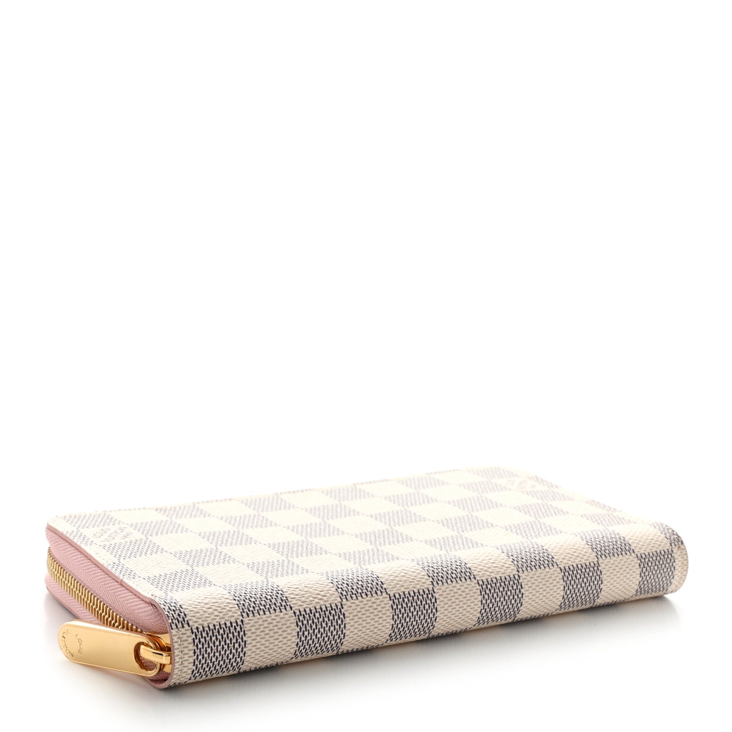 Louis Vuitton Damier Azur Zippy Wallet Rose Ballerine 4 of 7