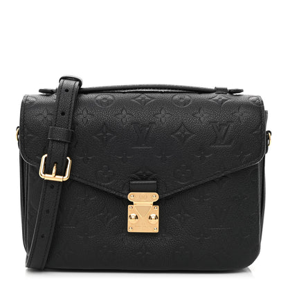 Louis Vuitton Empreinte Pochette Metis Black 1 of 9