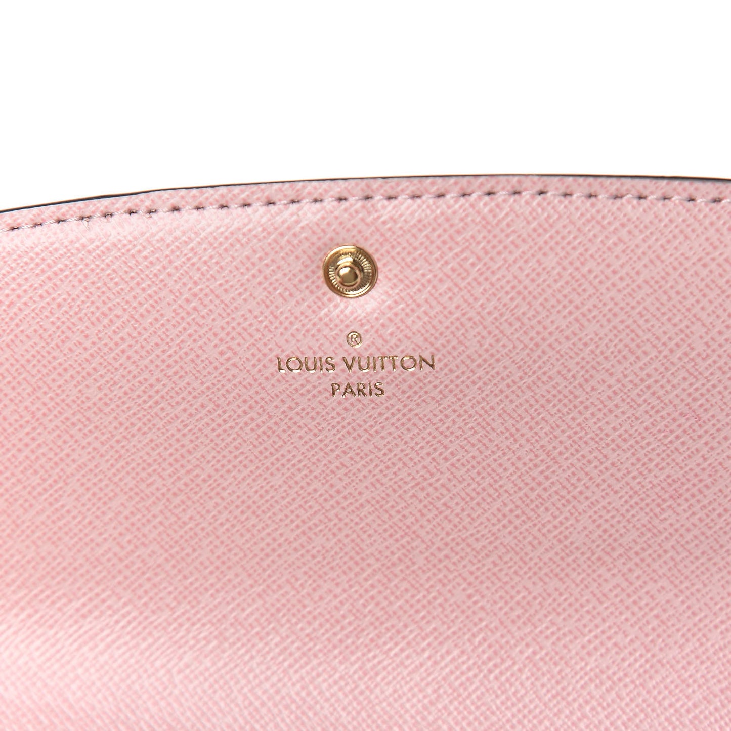 Damier Ebene Emilie Wallet Rose Ballerine