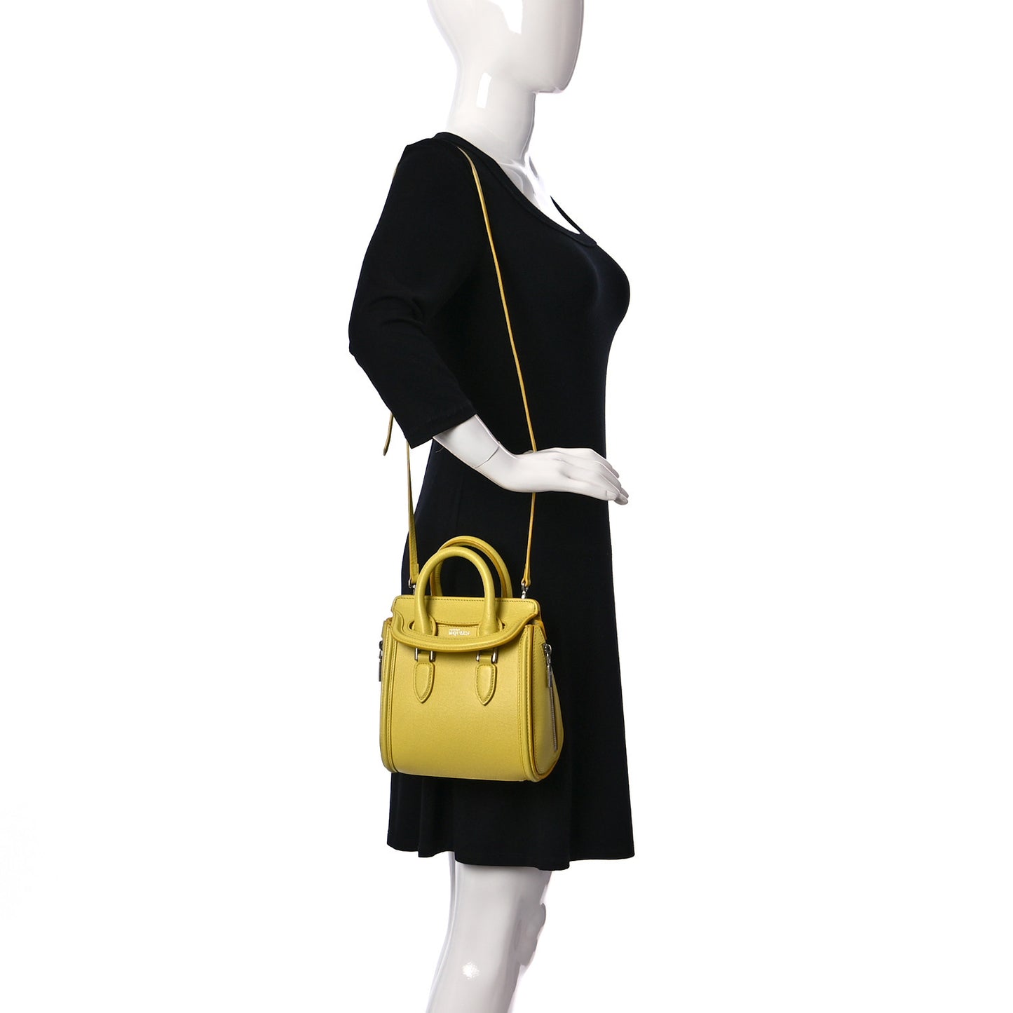 Calfskin Mini Heroine Yellow