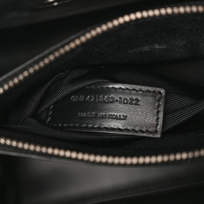 Saint Laurent Grained Calfskin Baby Sac De Jour Black 7 of 12