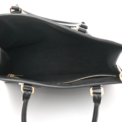 Louis Vuitton Epi Sac Plat PM Black 5 of 12