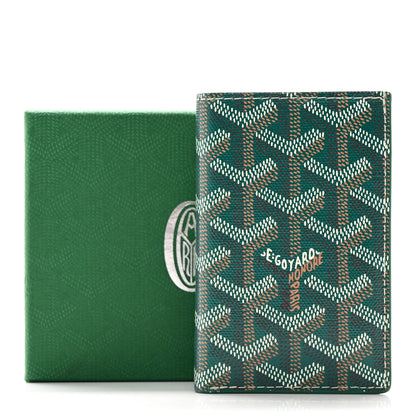 Goyard Goyardine Saint Pierre Card Holder Green 12 of 12