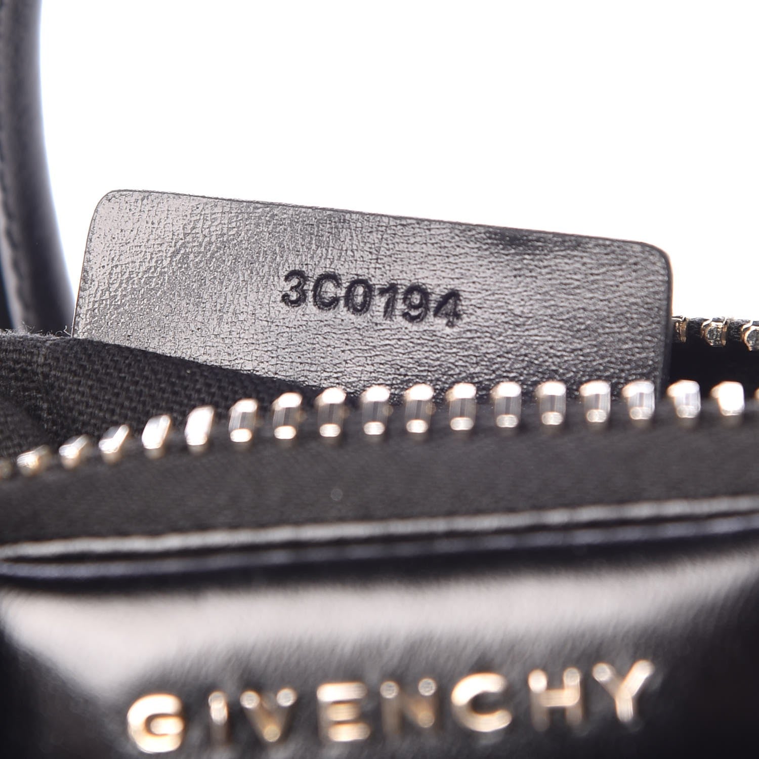 Givenchy Shiny Lord Calfskin Mini Antigona Black 8 of 10