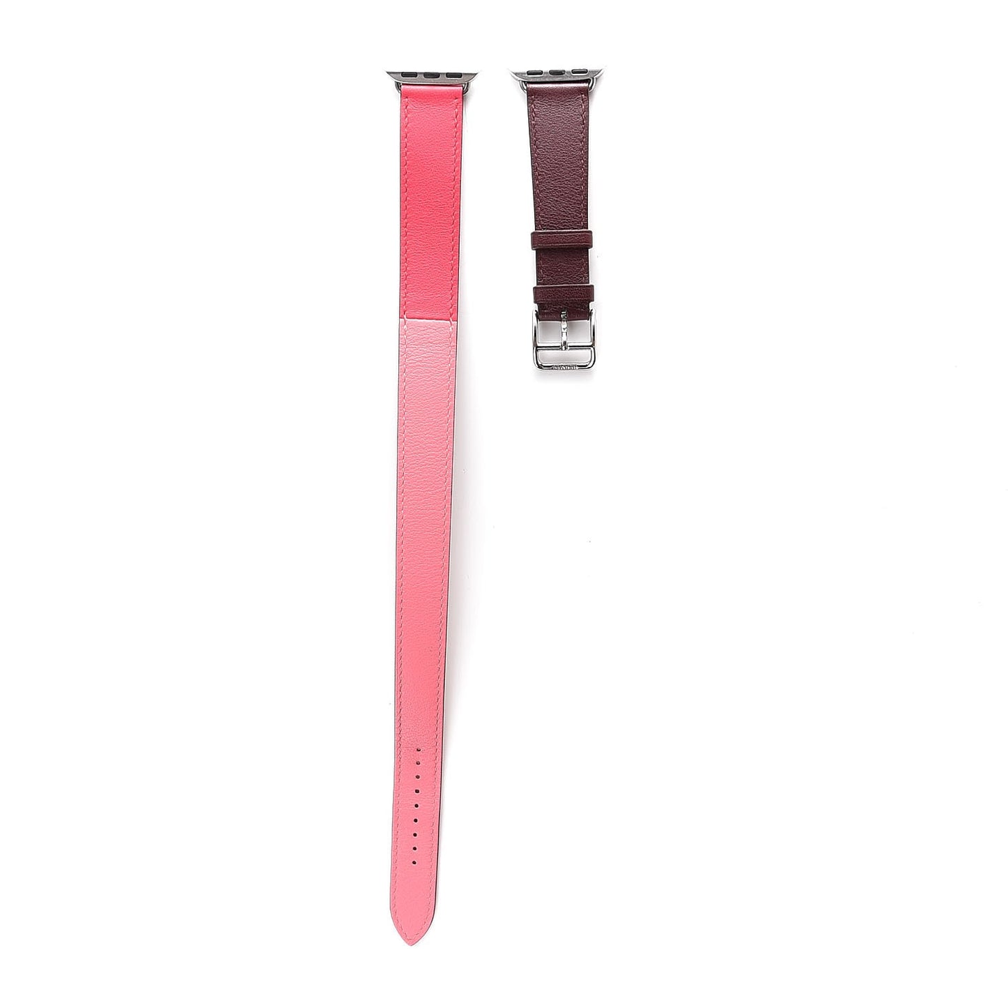 Swift 40mm Apple Watch Double Tour Band Bordeaux Rose Extreme Rose Azalee