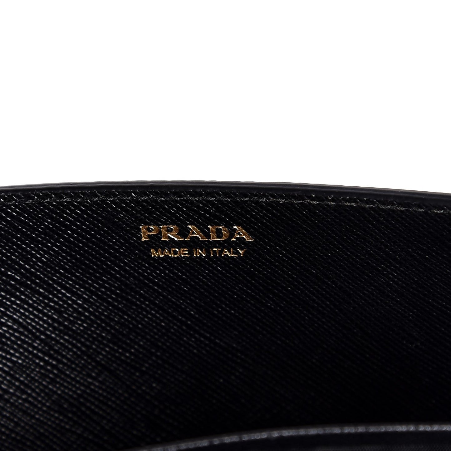Saffiano Mini Cahier Crossbody Bag Black
