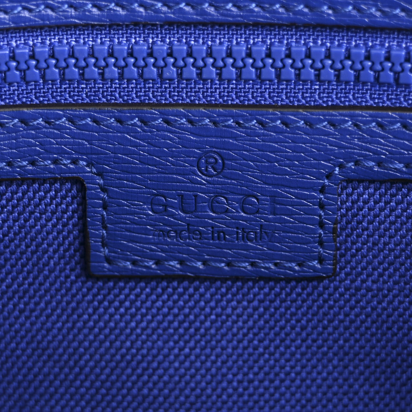 New Shanghai Calfskin Interlocking G Logo Camera Crossbody Bag Cobalt Blue Orange