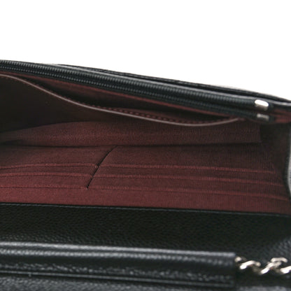 Chanel Caviar Quilted Wallet on Chain WOC Black 5 of 9