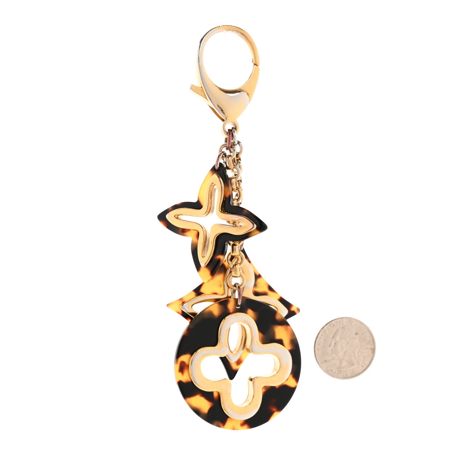 Louis Vuitton Insolence Bag Charm Ecaille 2 of 7