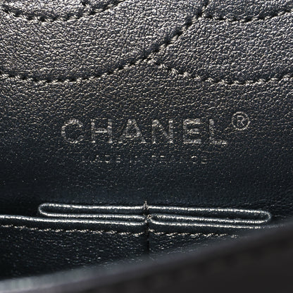 Chanel Metallic Aged Calfskin 2.55 Reissue 225 Flap Dark Silver 6 of 11