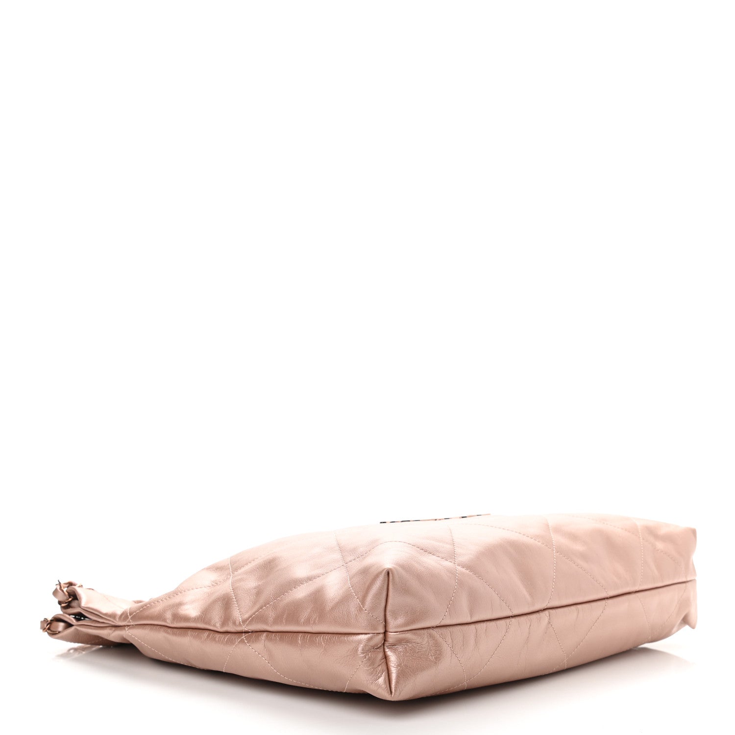 Chanel Metallic Calfskin Quilted Chanel 22 Pink 6 of 12
