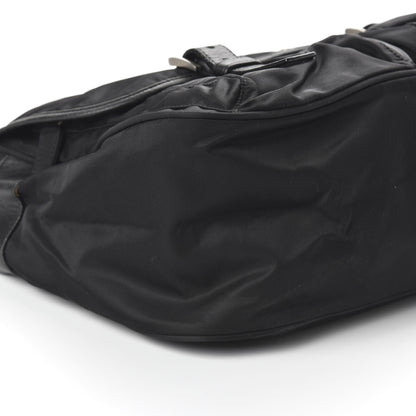Prada Nylon Vela Messenger Bag Black 6 of 9