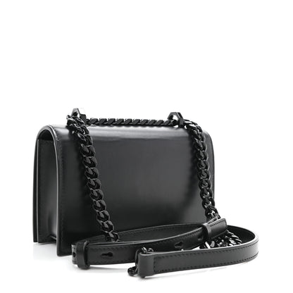 Alexander McQueen Calfskin Knuckle Crossbody Black 3 of 9