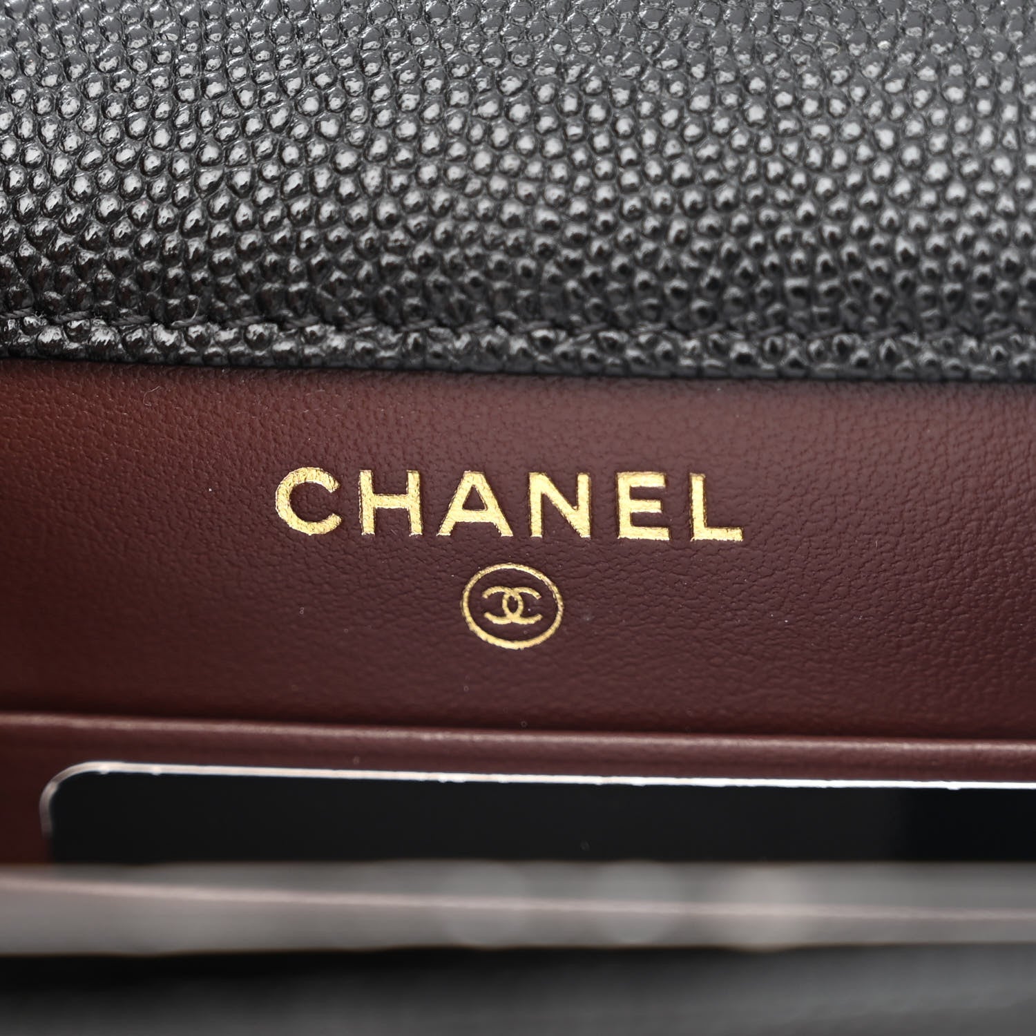 Chanel Caviar Quilted Classic Phone Holder Black 6 of 11