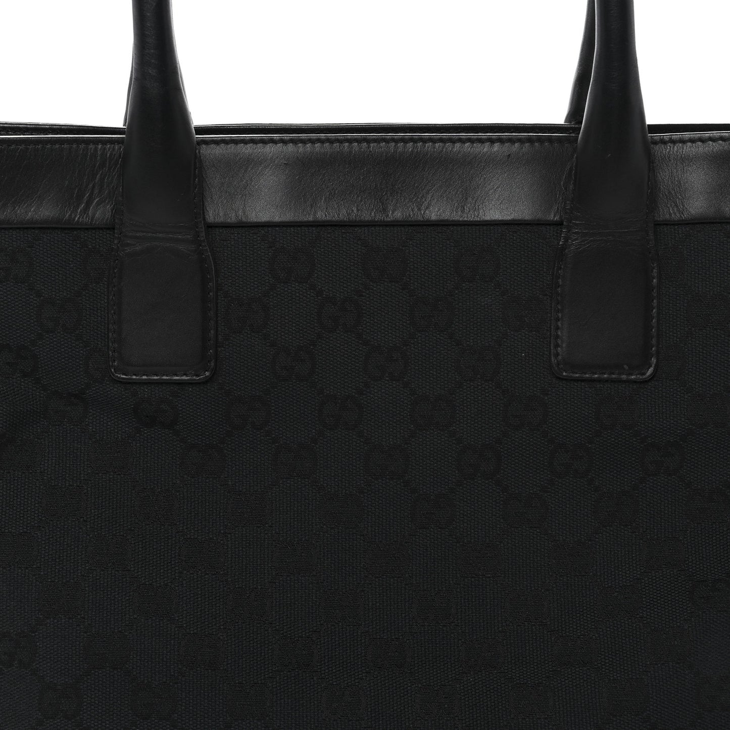 Monogram Tote Black